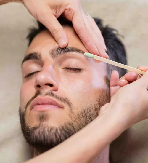 Depilación de cejas para hombres