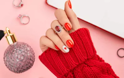 Diseños de uñas para San Valentín